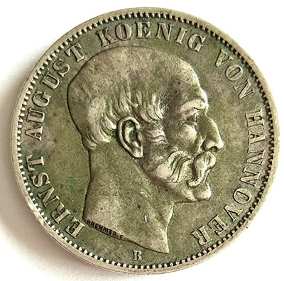 1 Thaler | Angstthaler | 1848 - Avers