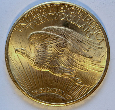 USA_20_St_Gaudens Double Eagle 1924 Avers