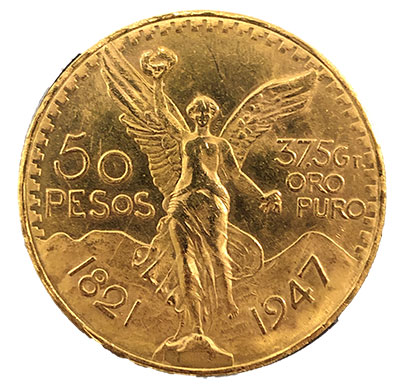 Mexiko 50 Pesos Avers